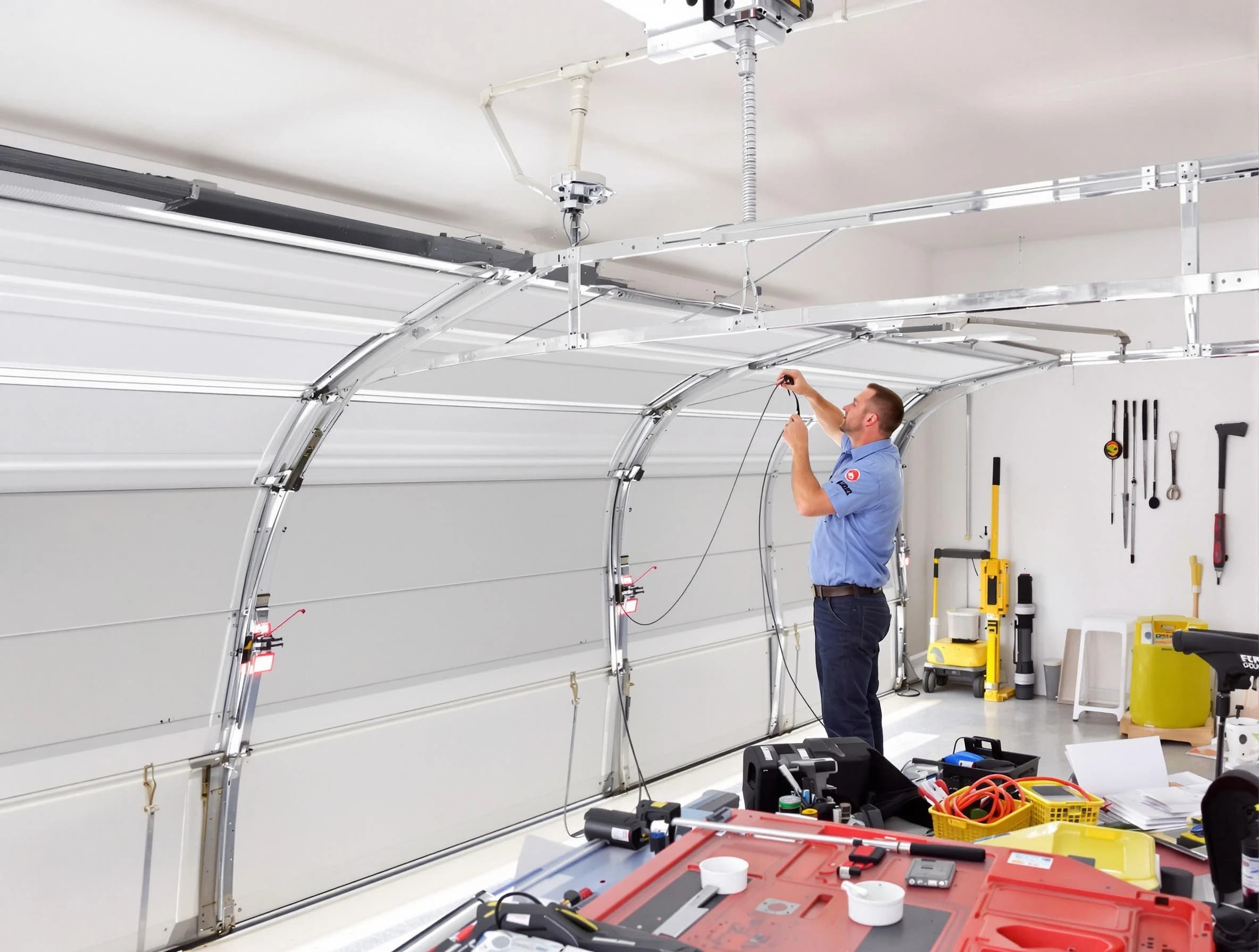 Garage door cable repair service by Middleborough Garage Door Repair in Middleborough
