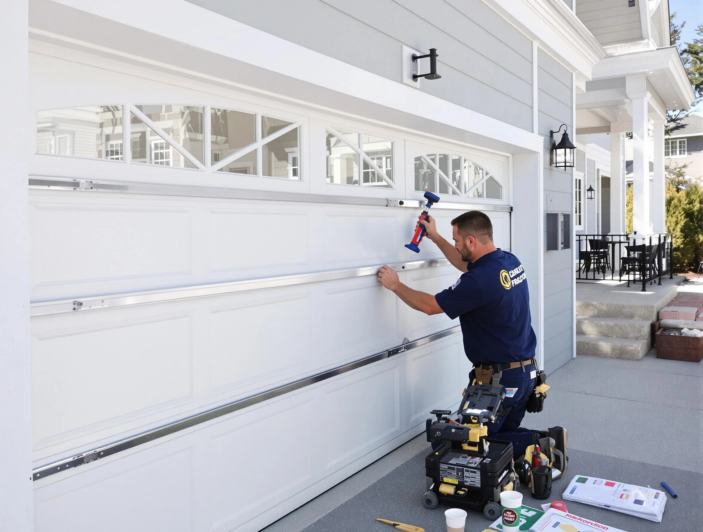 Professional garage door installation by Middleborough Garage Door Repair in Middleborough