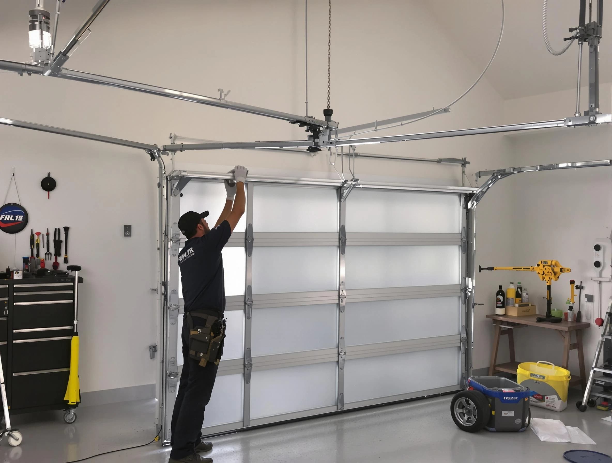Middleborough Garage Door Repair certified team performing precision garage door installation in Middleborough