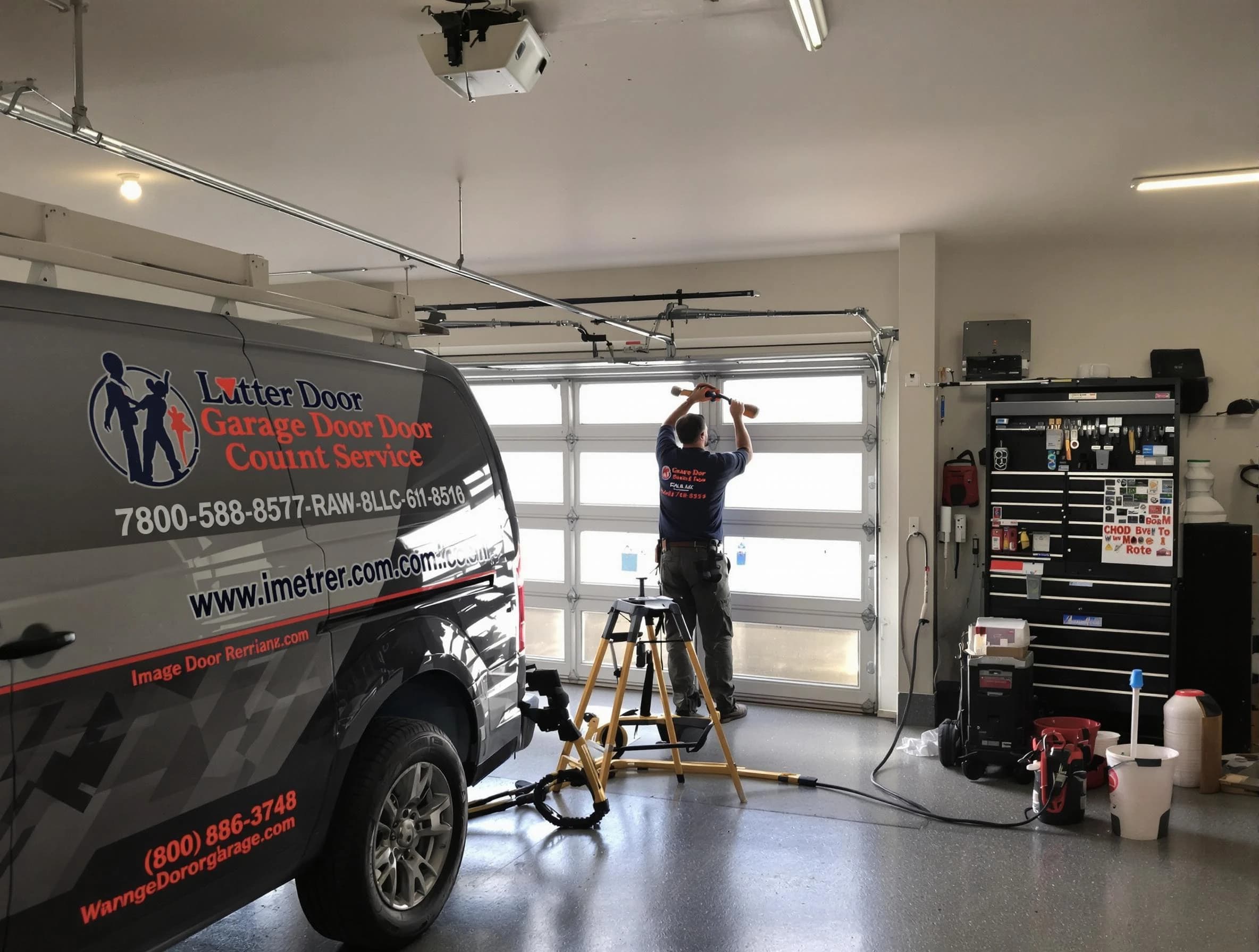 Middleborough Garage Door Repair rapid response team performing same-day repair in Middleborough